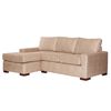 Sofá Seccional Izquierdo Latam Home Livorno 3 Cuerpos Beige