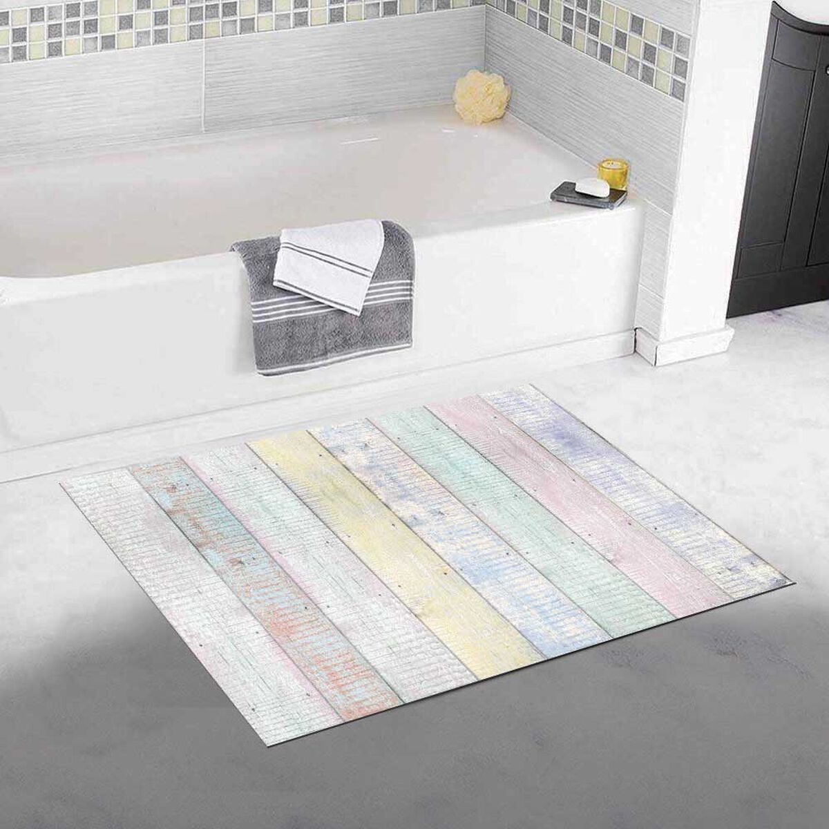 Alfombra Davanti Madera Vintage Venecia 50 x70 Madera Vintage Venecia