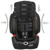 Silla de Auto Butaca Bewell Isofix Negra Bebesit