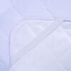 Cubrecolchón Impermeable Mashini 1,5 Plazas Blanco