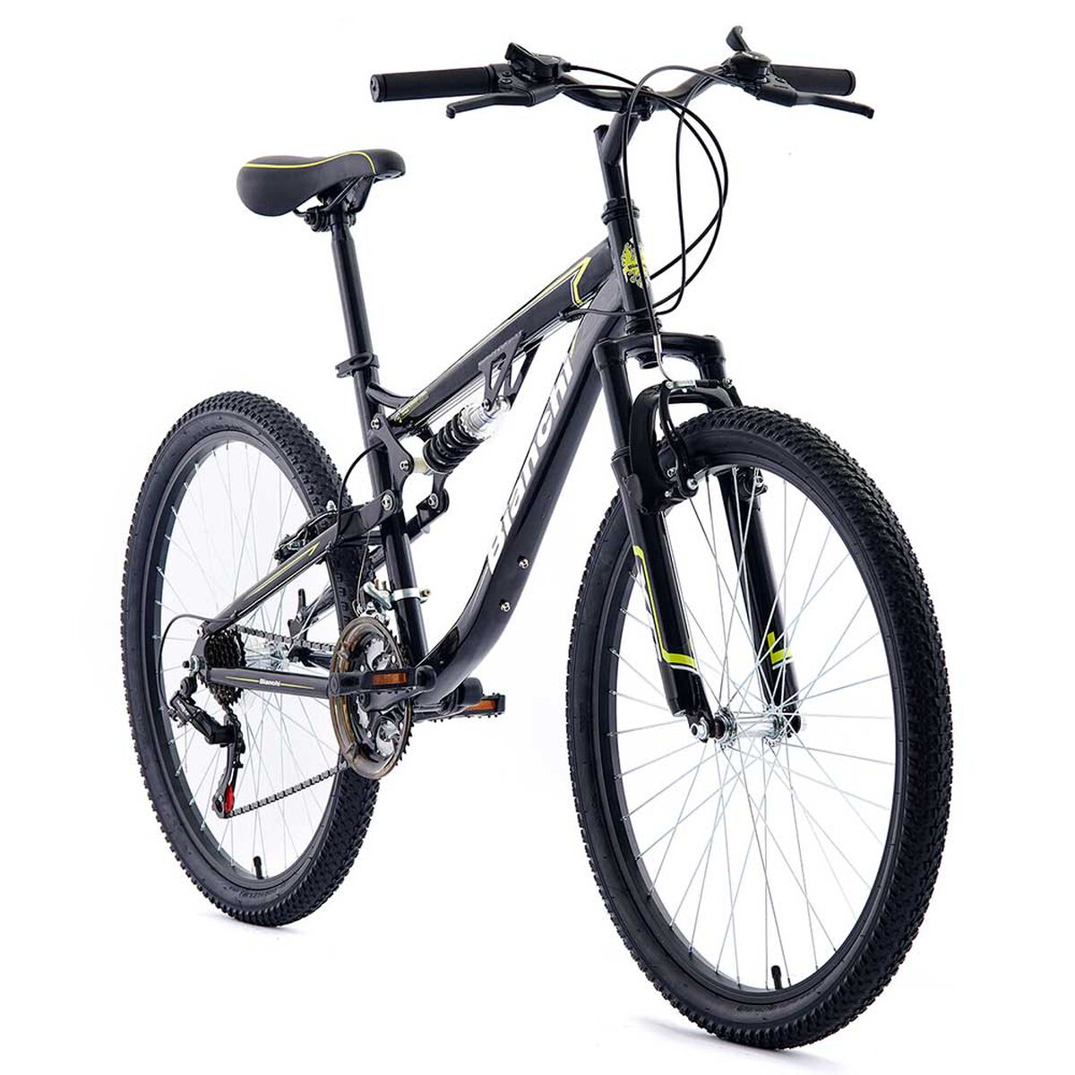 Bicicleta Mountain Bike Bianchi Mtb-26 Pro Dsx Aro 26 Negro
