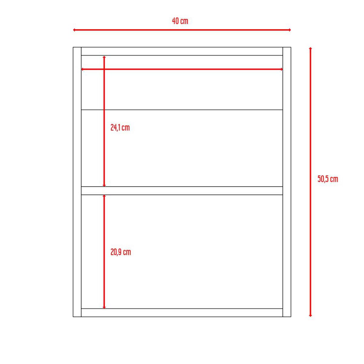 Botiqu&iacute;n con Espejo TuHome Lumo 1 Puerta Wengue
