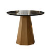 Juego de Comedor VekkaHome Isis 4 Sillas Negro