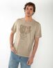 Polera Algodón Con Estampado Manga Corta Fiorucci