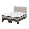Cama Europea CIC Base Dividida 2 Plazas Balance + Respaldo Tigris