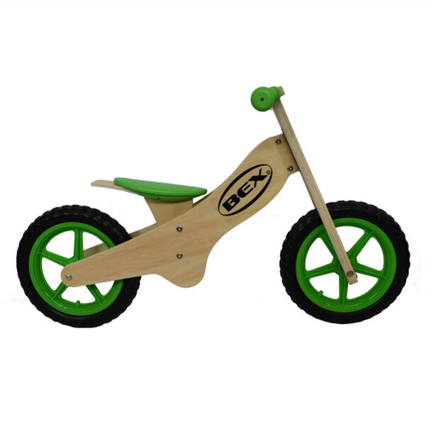 Bicicleta de Equilibrio BEX de Madera Verde BCI005