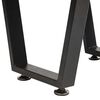 Mesa Lateral Innovamuebles Himalaya Nogal Oscuro