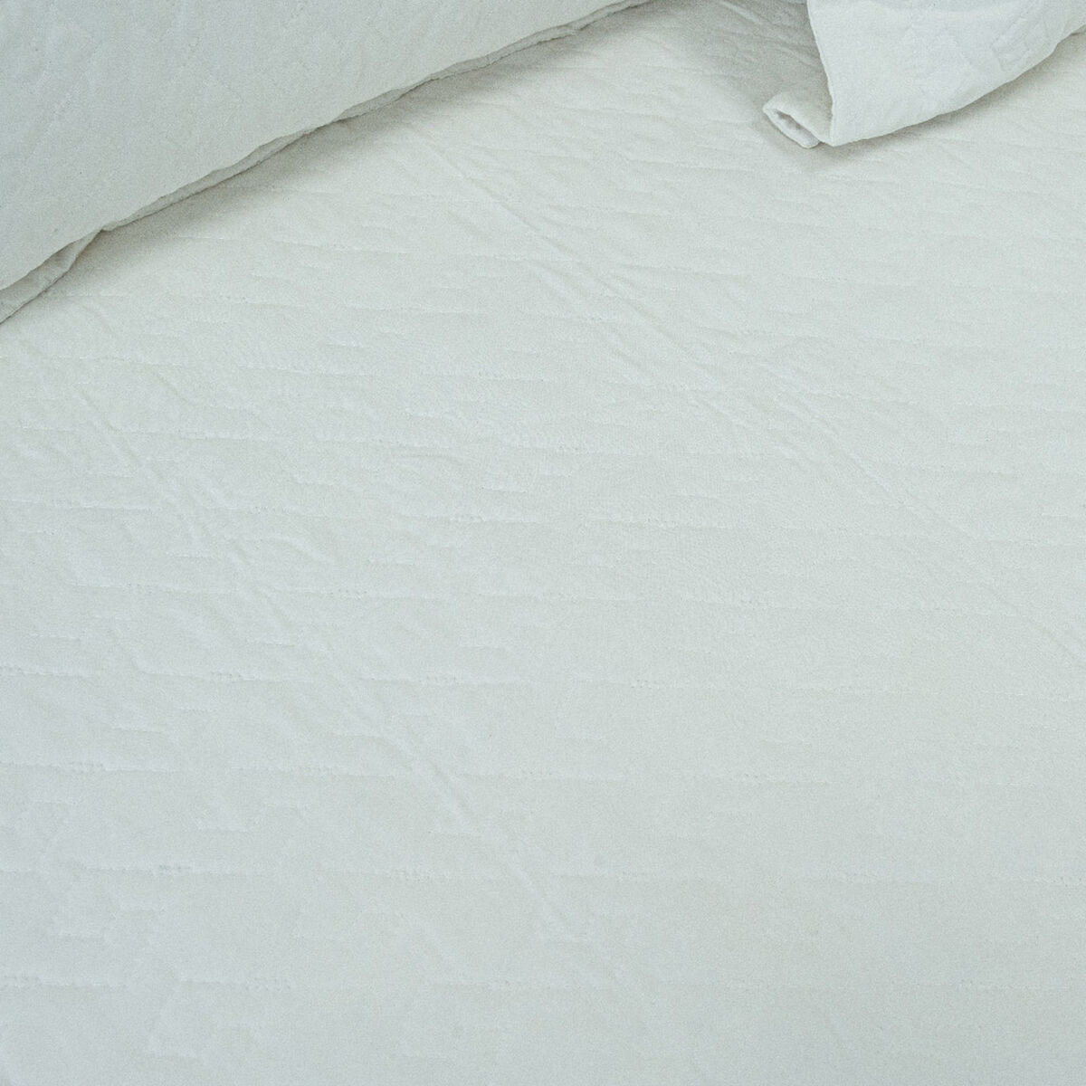 Quilt Doral 2 Plazas Lumi Velvety Blanco