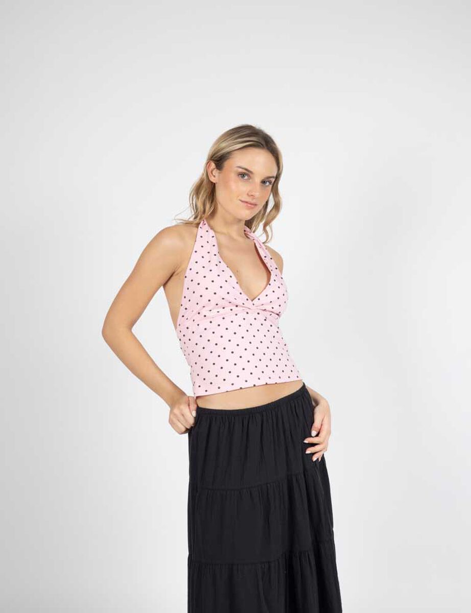 Polera Amarra Cuello Mujer Icono