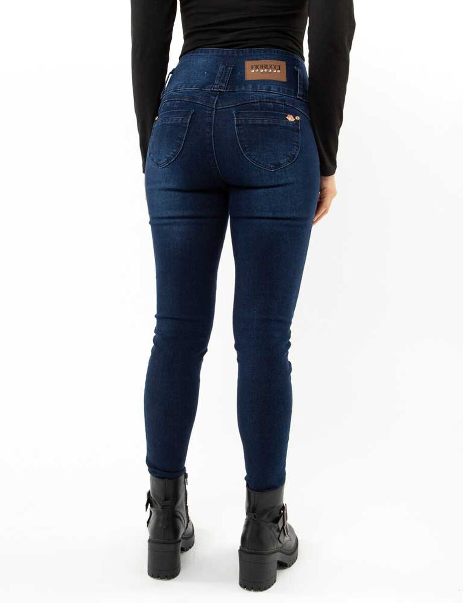 Jeans Skinny Push Up Mujer Fiorucci