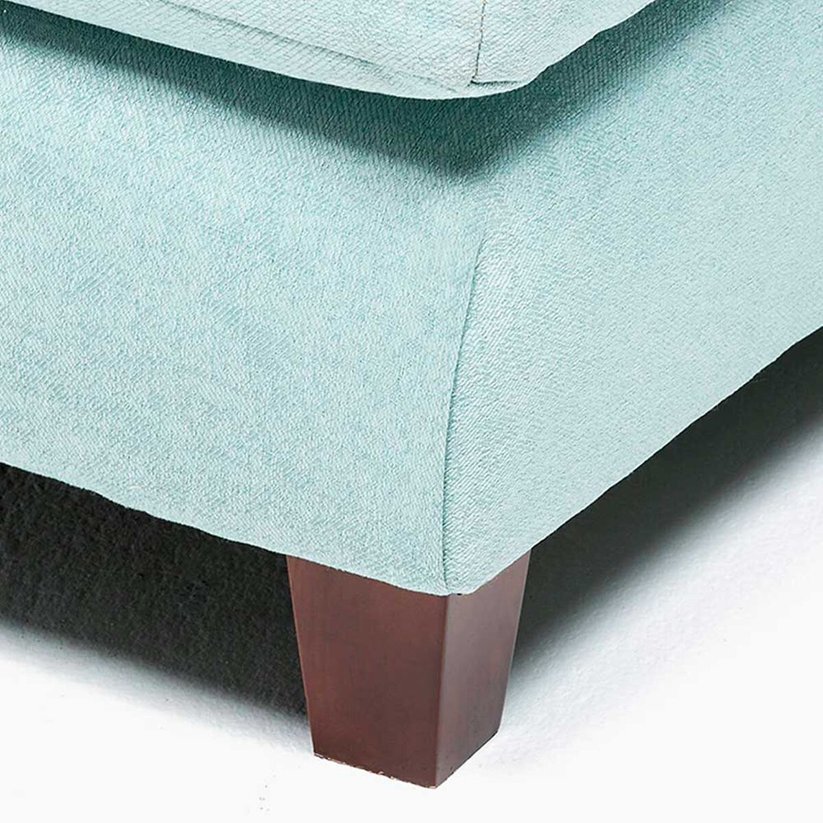 Sofá Seccional Barra Design Elena Izquierdo 3 Cuerpos Verde