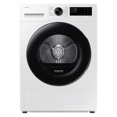 Samsung Secadora DV90CGC2A0AEZS 9 kg. Bomba de Calor Frontal Blanco