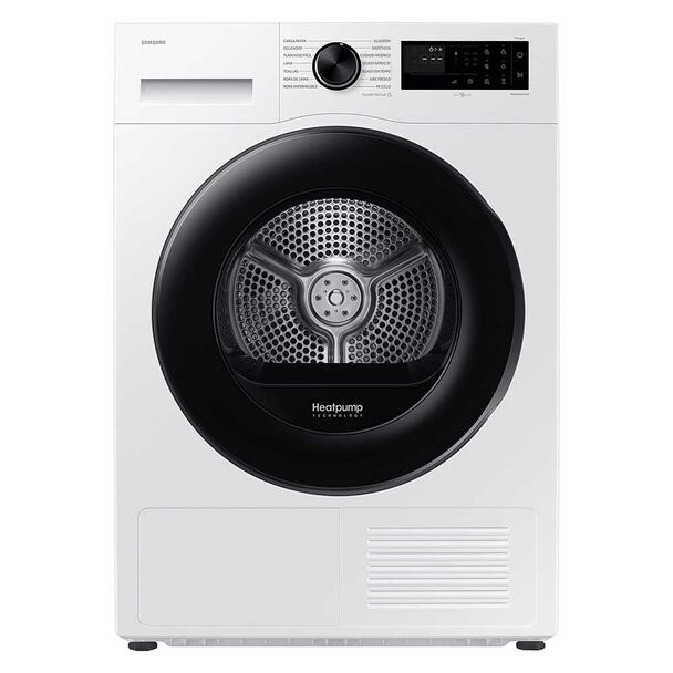 Samsung Secadora DV90CGC2A0AEZS 9 kg. Bomba de Calor Frontal Blanco
