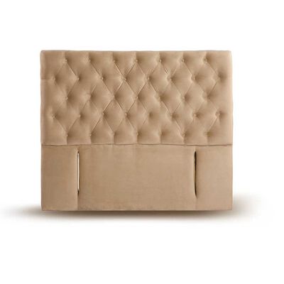 Respaldo Latam Home King Florencia Tela Velvet Beige