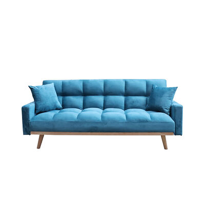 Sofá Cama Casanova Batik 3 Cuerpos  Azul