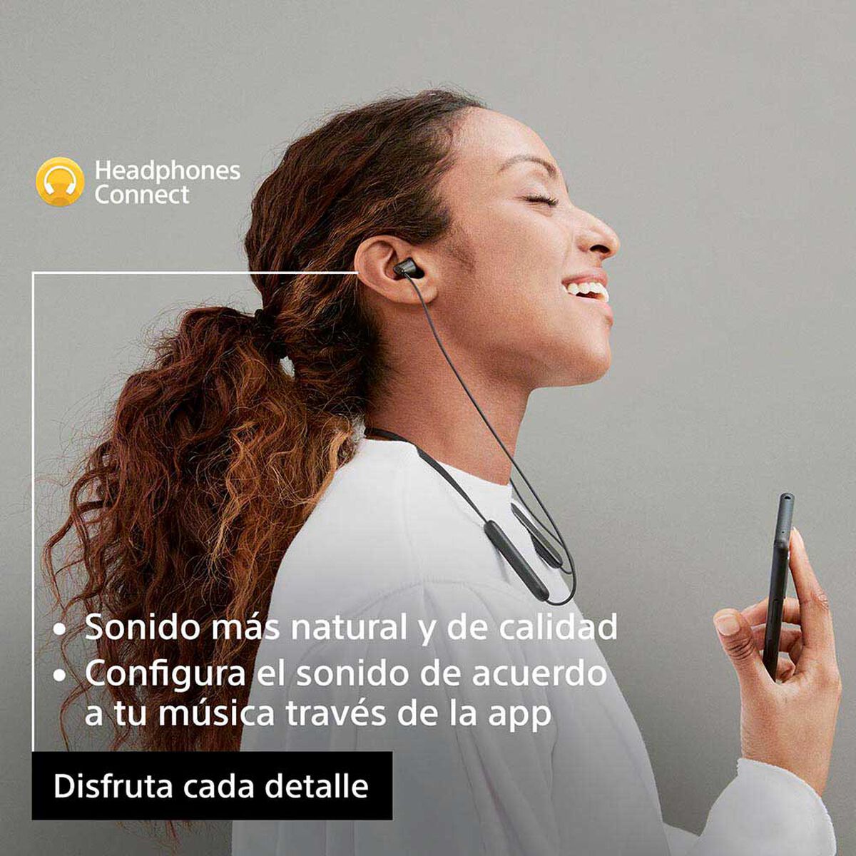 Audífonos Bluetooth In Ear SONY WI-C100/WZUC Blanco