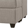 Sofá Seccional Black Factory Don Juan 4 Cuerpos Beige