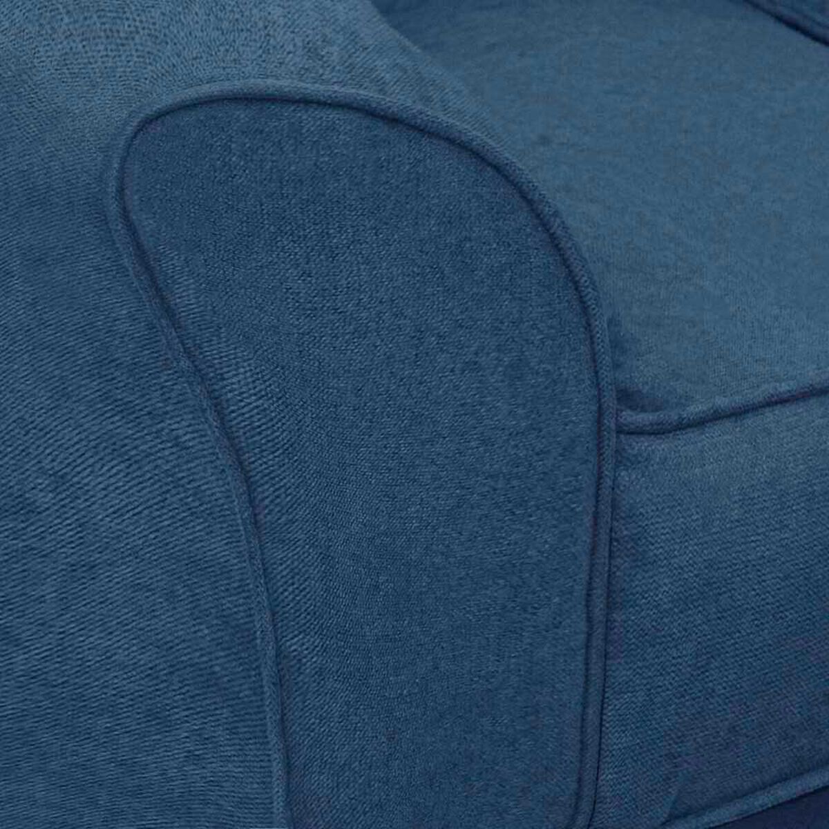 Sof&aacute; Seccional Modular Elegant Detail Minesota 7 Cuerpos Azul