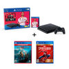 Bundle Pack PS4 Slim 1TB + Control + FIFA 2020 + God of War 4 + Spiderman