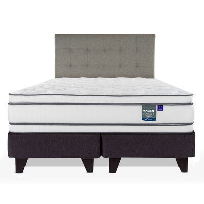 Imagen 2 del producto Cama Europea Flex Super King Majesty + 1 Respaldo