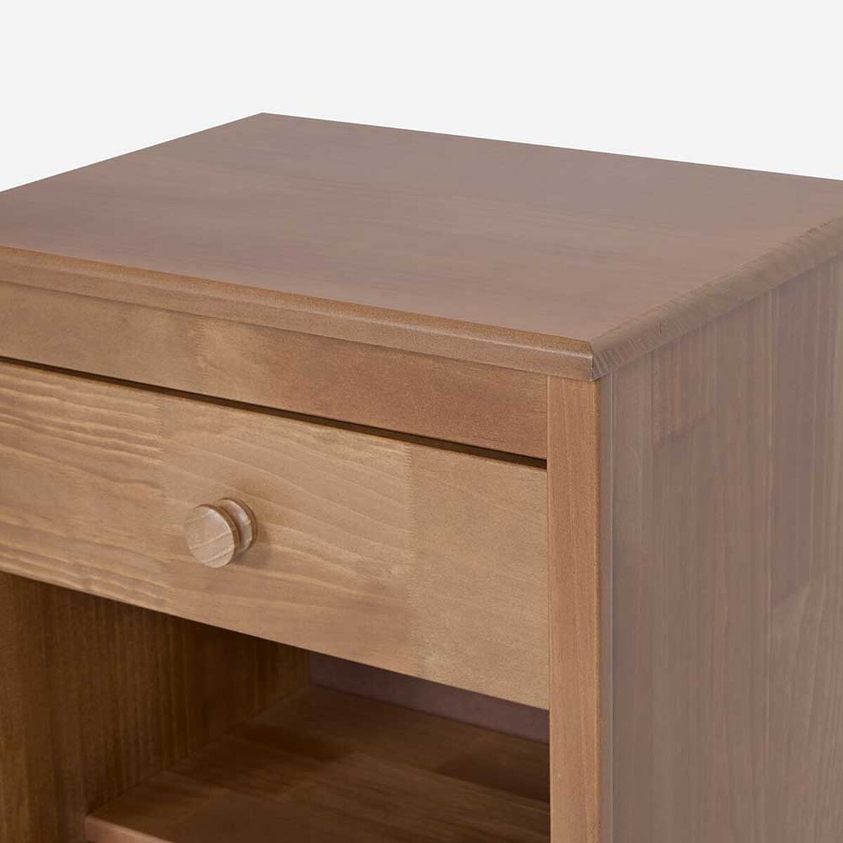 Cama Europea New Style 6  1,5 Plazas + Respaldo + Velador Ferrara