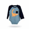 Pack 2 Body Beb&eacute; de Algod&oacute;n Chess Baby