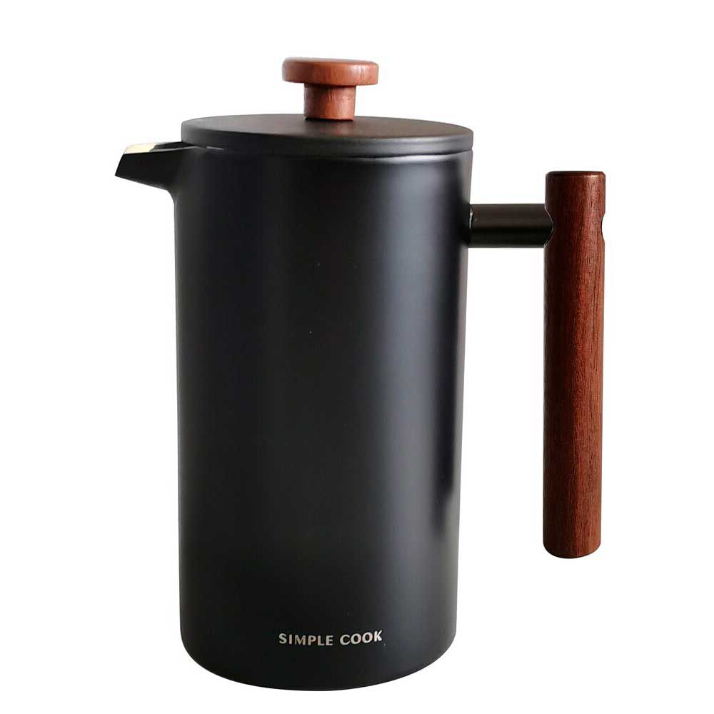 Cafetera Prensa Francesa Simple Cook Verona Acero