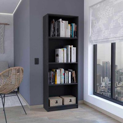Biblioteca Recta TuHome Home E1 Wengue