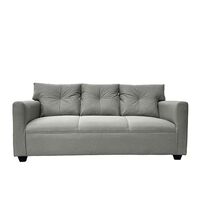 Sofá Sofás Home Mateo 3 Cuerpos Gris