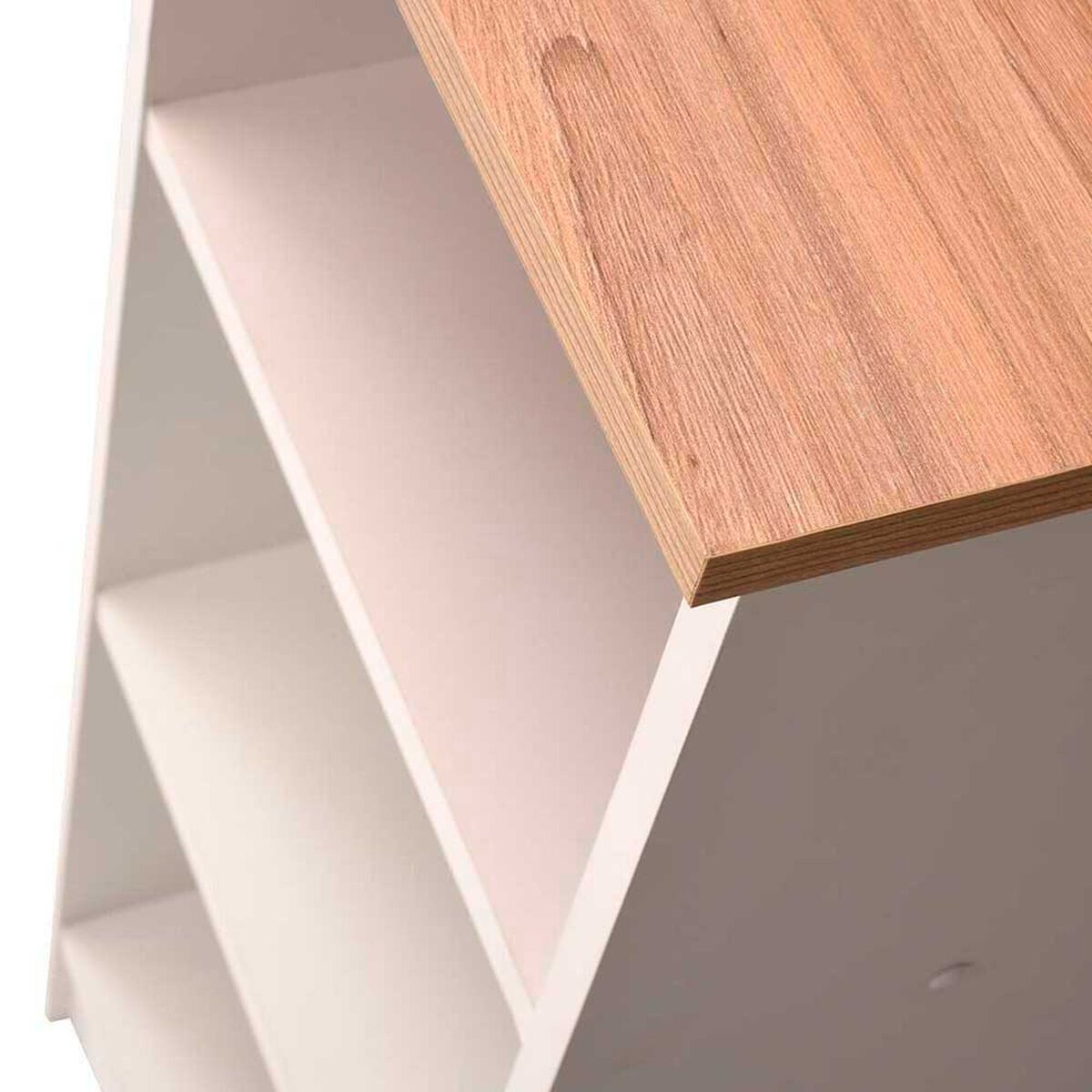 Escritorio CIC 2 Repisas Blanco Olmo