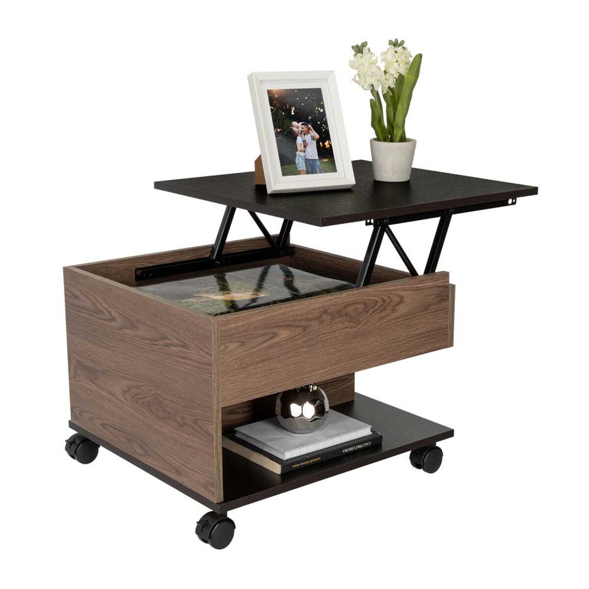 Mesa de Centro TuHome 5G-1 Co&ntilde;ac Wengue