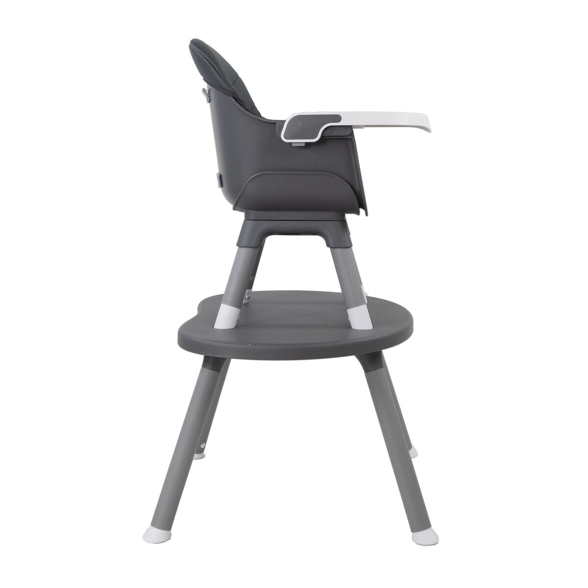 Silla de Comer 3 en 1 Gris Bebesit