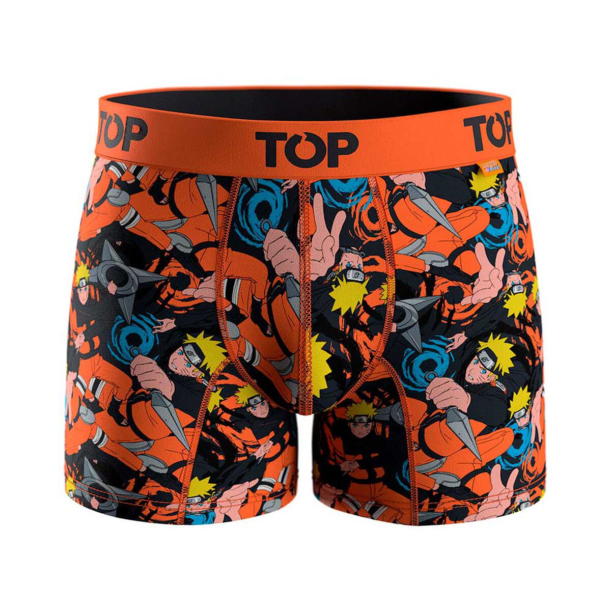 Pack 3 B&oacute;xer Medio Microfibra Naruto Shippuden Hombre Top