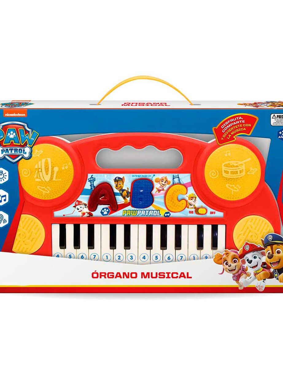 Órgano Didáctico Musical Paw Patrol
