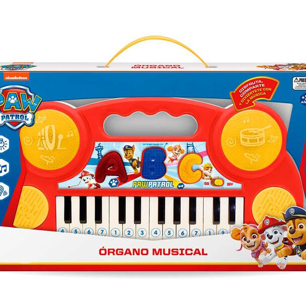 Órgano Didáctico Musical Paw Patrol