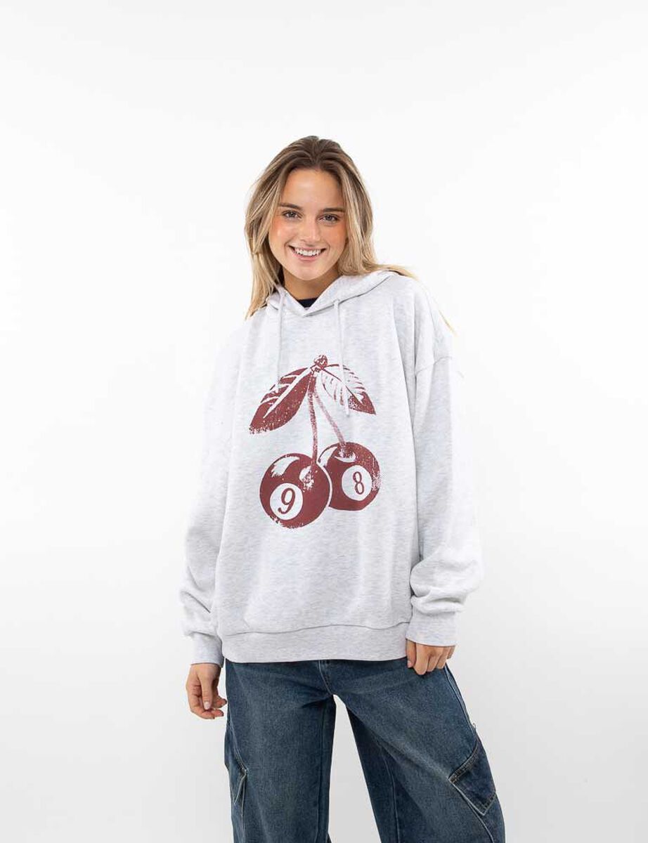 Polerón Con Estampado Mujer Icono