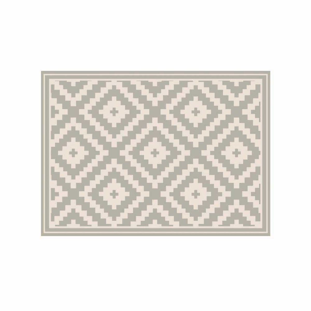 Alfombra Davanti Rombos Ceniza 50 x70 Rombos Ceniza