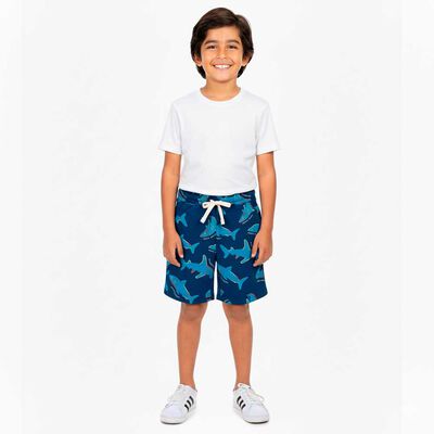 Imagen 1 del producto Short Buzo Niño Chess Azul, Gris, Menta, Negro