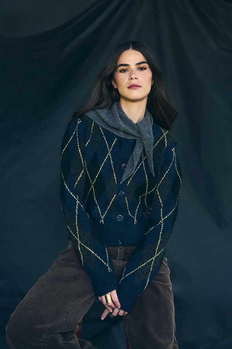 Sweater Botones Mujer Icono