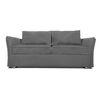 Juego de Living Elegant Detail Atlanta Sofá 3 Cuerpos + Sofá 2 Cuerpos Gris