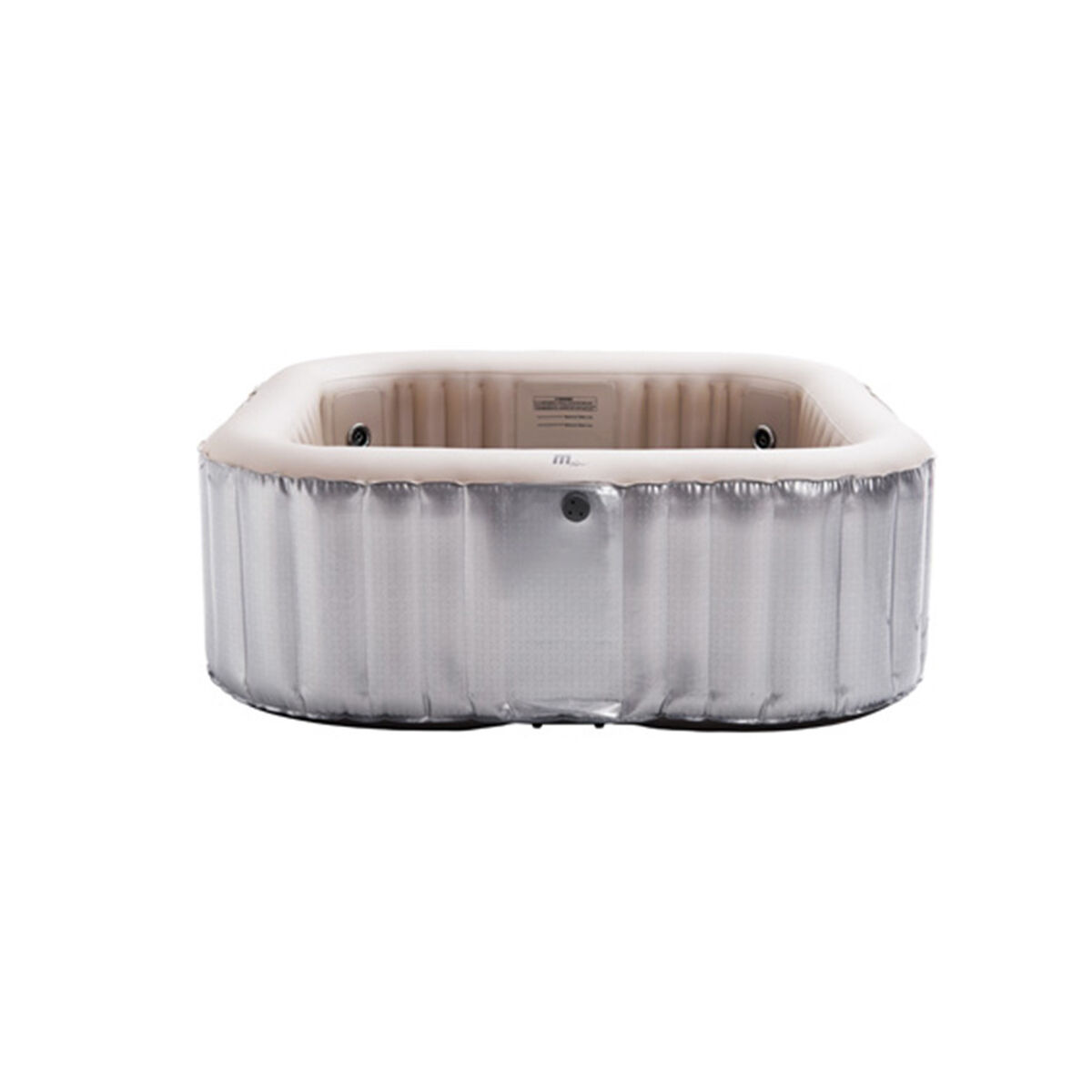 Hot Tub Inflable Mspa Bliss 6 Premium Plateado