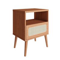 Velador Roca Alturas 1 Cajón Canela