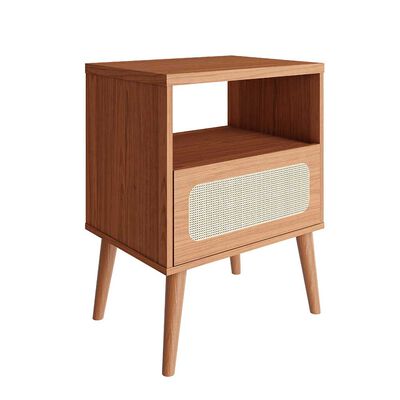 Imagen 1 del producto Velador Roca Alturas 1 Cajón Canela