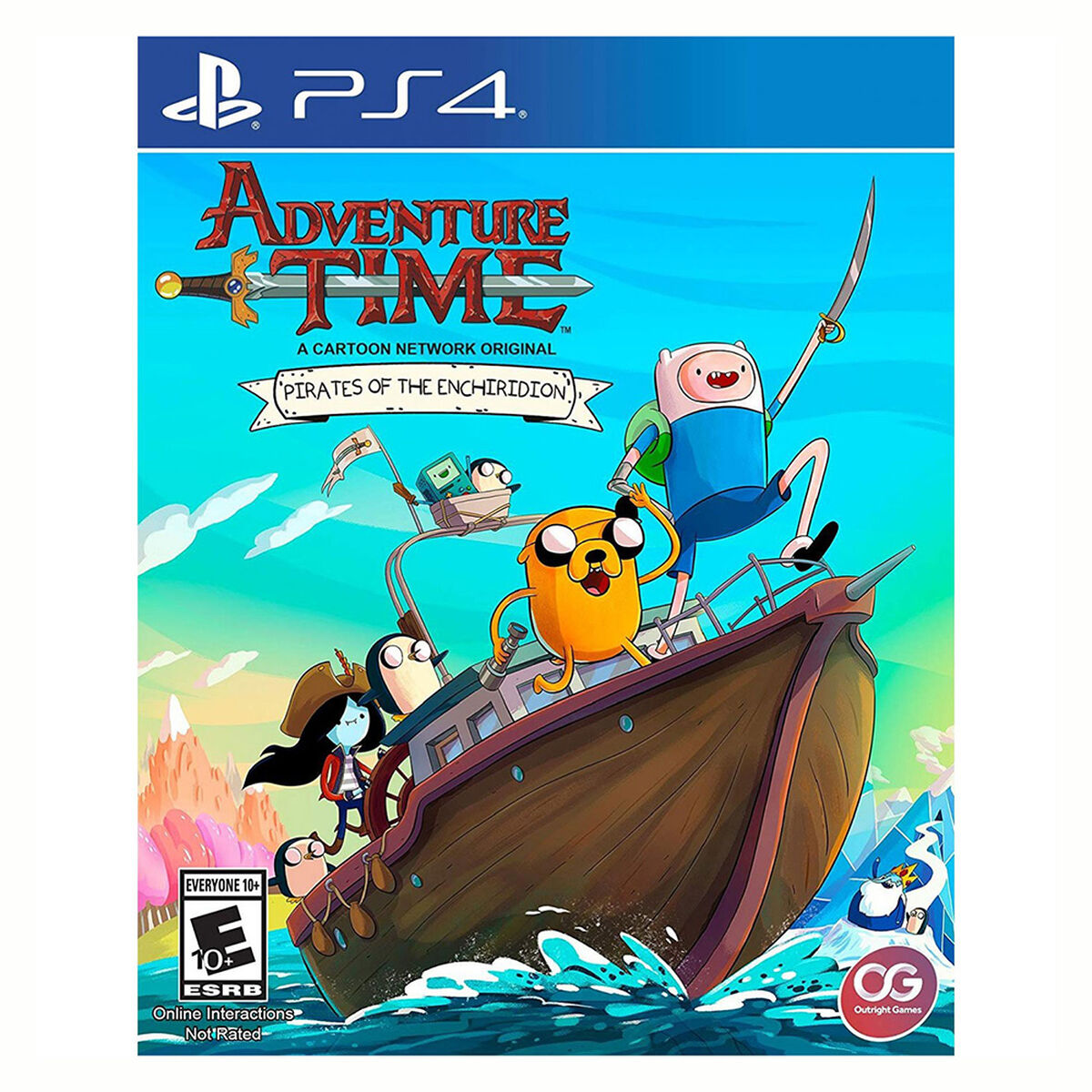 Juego Playstation 4 Adventure Time: Pirates Of The Enchiridion