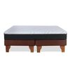 Cama Europea Latam Home 2 Plazas Zen Pro Chocolate