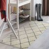 Bajada de Cama Modalfo Florida Blanco 50 x 120 cm
