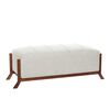 Banqueta Latam Home Marsella Lino Blanco
