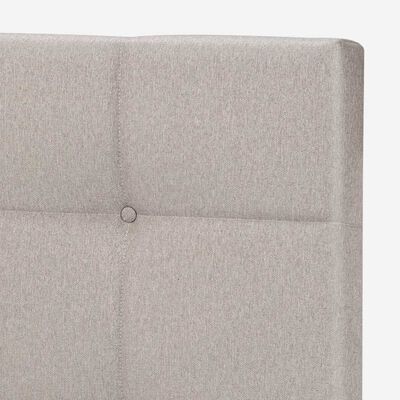 Imagen 2 del producto Respaldo + Velador Rosen 1,5 Plazas Issey Beige