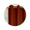 Combo Cortinas Doral Emilia 220 x 140 cm Terracota