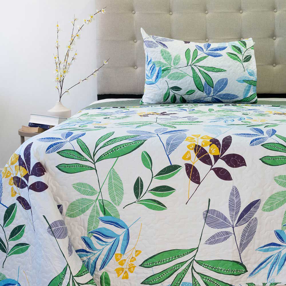 Quilt Doral 1,5 Plazas Origins Diseños D6